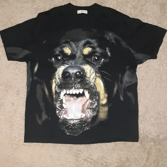 MEN'S GIVENCHY ROTTWEILER GRAPHIC T-SHIRT - Picture 3 of 7